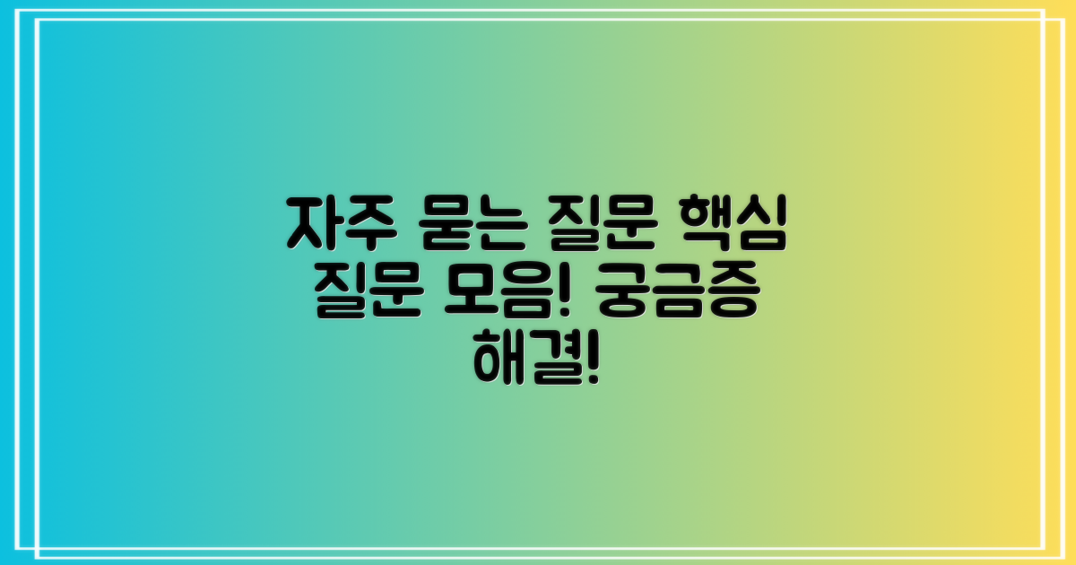 자주 묻는 질문