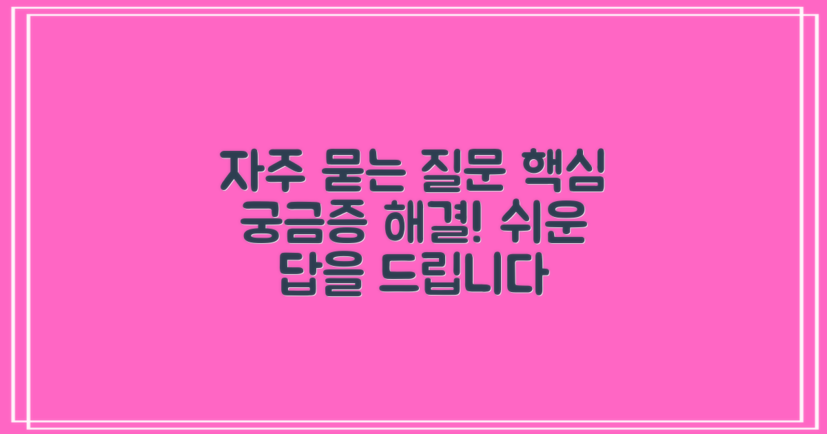 자주 묻는 질문